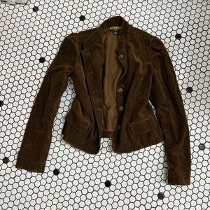 Ralph Lauren rugby corduroy blazer size 8